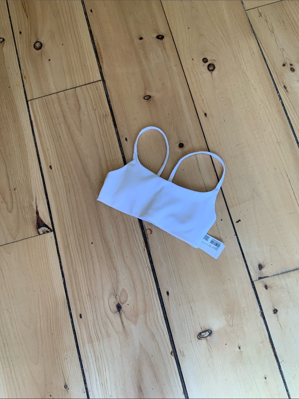 Lululemon Wunder Train Strappy Racer Bra — white NWT 6 - Picture 4 of 6